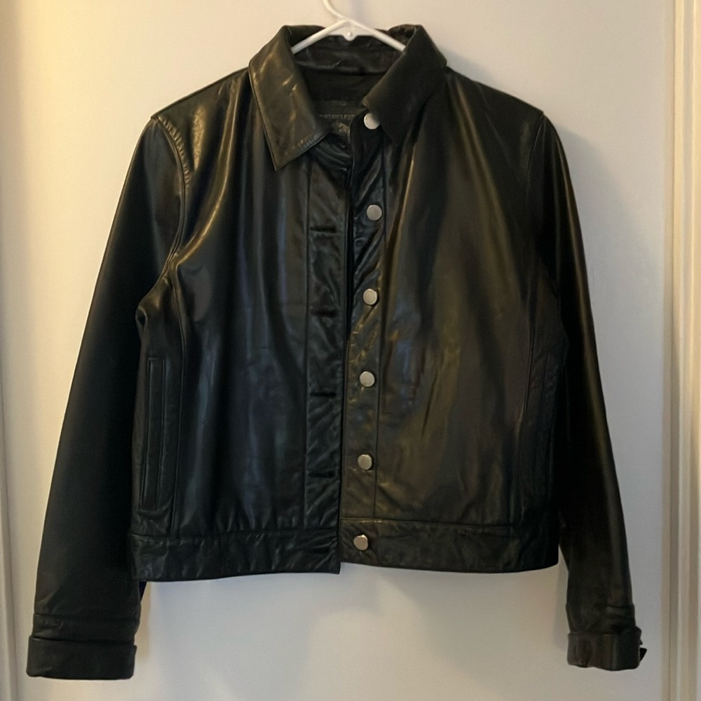 Banana Republic leather jacket
